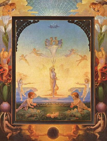 Philipp Otto Runge Morning Norge oil painting art